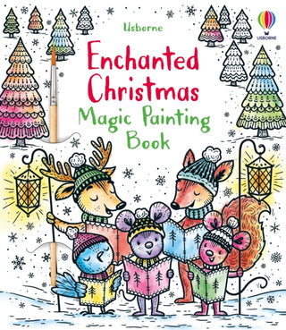 Supplemental image for 9781474974967 - Enchanted Christmas Magic Painting Book