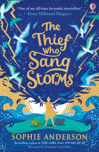 Cover image for 9781474979061 - The Thief Who Sang Storms