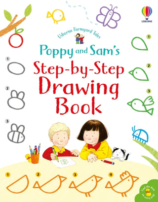 Cover image for 9781474981156 - Poppy and Sam's Step-by-Step Drawing Book