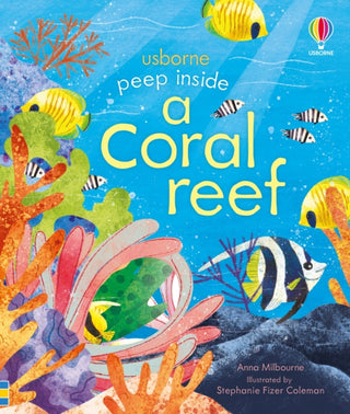 Cover image for 9781474982122 - Peep inside a Coral Reef