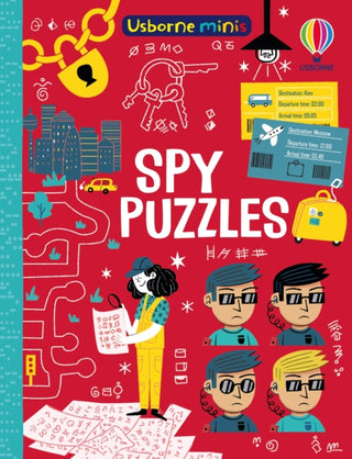 Cover image for 9781474985345 - Spy Puzzles