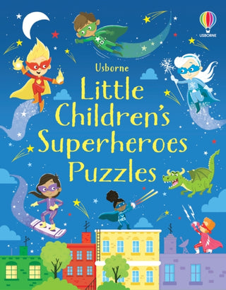 Cover image for 9781474985383 - Little Children's Superheroes Puzzles