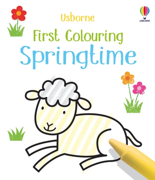 Cover image for 9781474985420 - First Colouring Springtime