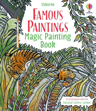 Cover image for 9781474986243 - Famous Paintings Magic Painting Book