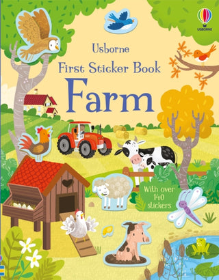 Cover image for 9781474986601 - First Sticker Book Farm