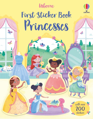 Cover image for 9781474986618 - First Sticker Book Princesses