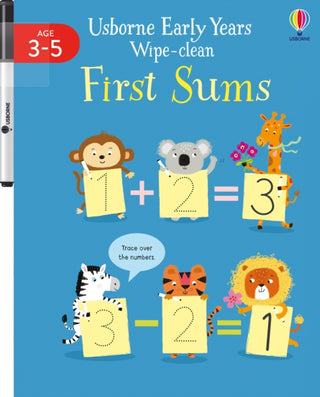 Cover image for 9781474986700 - Early Years Wipe-Clean First Sums