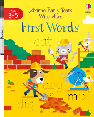 Supplemental image for 9781474986717 - Early Years Wipe-Clean First Words