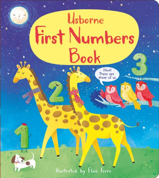 Cover image for 9781474986755 - First Numbers Book