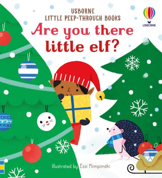 Cover image for 9781474988827 - Little Peep-Through Books Are you there little Elf?