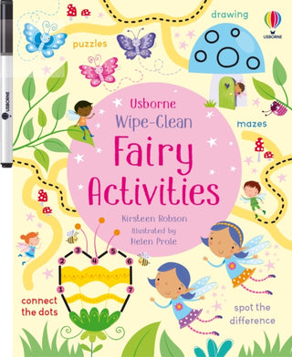 Cover image for 9781474989022 - Wipe-Clean Fairy Activities