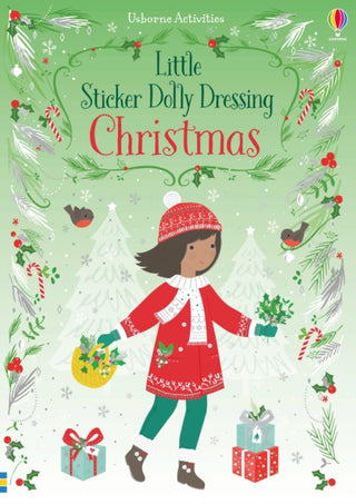 Cover image for 9781474989084 - Little Sticker Dolly Dressing Christmas