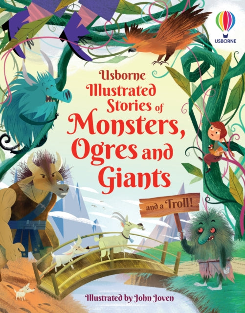 Cover image for 9781474989619 - Illustrated Stories of Monsters, Ogres and Giants (and a Troll)