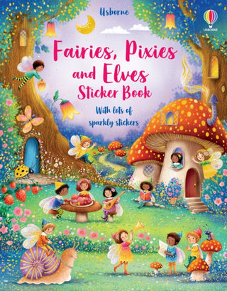 Cover image for 9781474989794 - Fairies, Pixies and Elves Sticker Book
