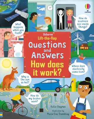 Cover image for 9781474989886 - Lift-the-Flap Questions & Answers How Does it Work?