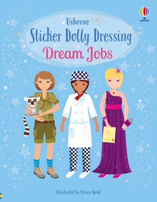 Supplemental image for 9781474990820 - Sticker Dolly Dressing Dream Jobs