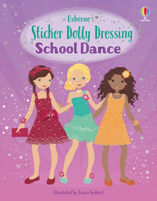 Cover image for 9781474990844 - Sticker Dolly Dressing School Dance