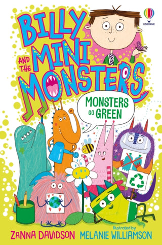Cover image for 9781474992275 - Monsters Go Green