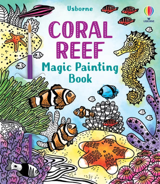 Cover image for 9781474994743 - Coral Reef Magic Painting Book