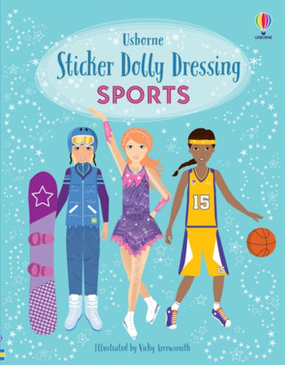 Supplemental image for 9781474994897 - Sticker Dolly Dressing Sports