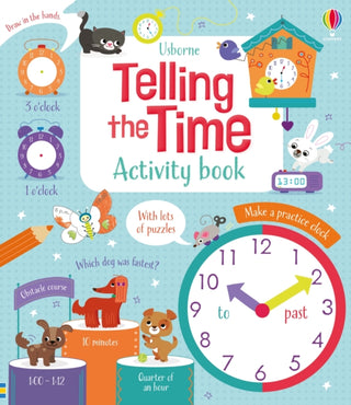 Cover image for 9781474995405 - Telling the Time Activity Book