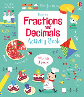 Cover image for 9781474995597 - Fractions and Decimals Activity Book