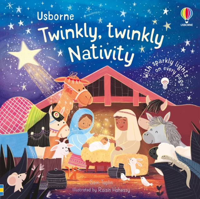 Cover image for 9781474995702 - The Twinkly Twinkly Nativity Book