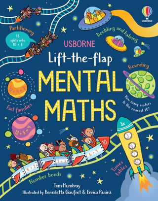 Cover image for 9781474995818 - Lift-the-flap Mental Maths