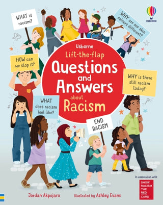 Cover image for 9781474995825 - Lift-the-flap Questions and Answers about Racism