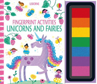 Cover image for 9781474997874 - Fingerprint Activities Unicorns and Fairies