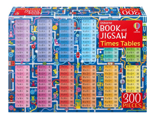 Cover image for 9781474998079 - Usborne Book and Jigsaw Times Tables