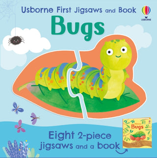 Cover image for 9781474998086 - Usborne First Jigsaws and Book: Bugs