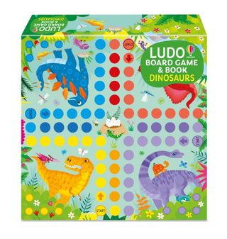 Cover image for 9781474998109 - Ludo Board Game Dinosaurs