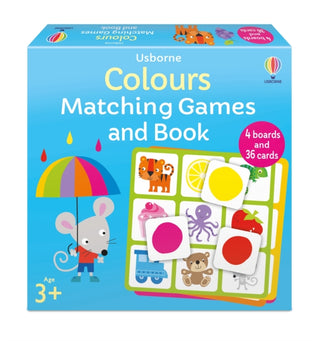 Cover image for 9781474998147 - Colours Matching Games and Book
