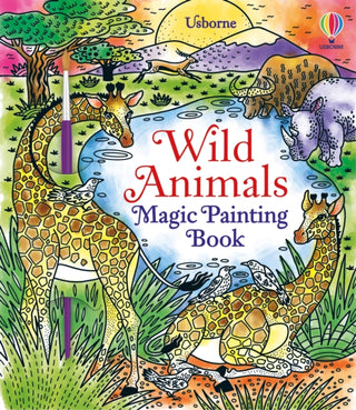 Cover image for 9781474998536 - Wild Animals Magic Painting Book