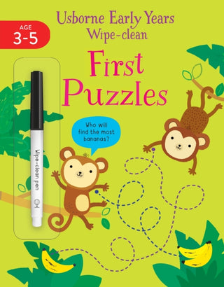 Cover image for 9781474998635 - Early Years Wipe-Clean First Puzzles