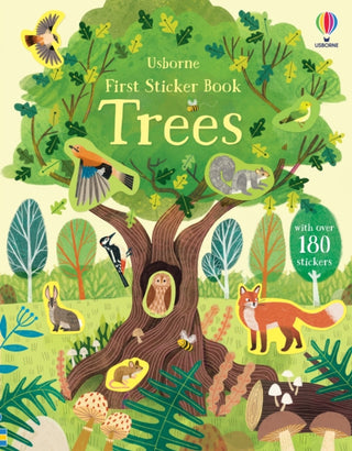 Cover image for 9781474998925 - First Sticker Book Trees