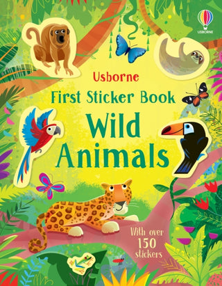 Cover image for 9781474998949 - First Sticker Book Wild Animals