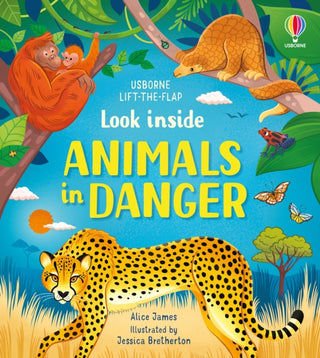 Cover image for 9781474999045 - Look Inside Animals in Danger