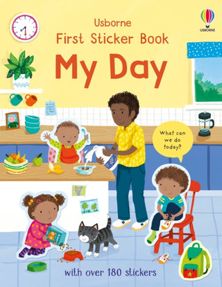 Cover image for 9781474999151 - First Sticker Book My Day