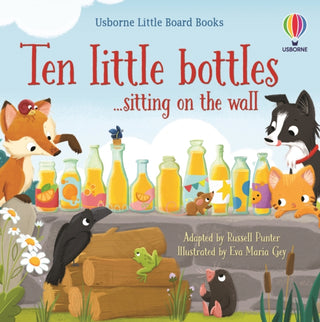 Cover image for 9781474999212 - Ten little bottles ...sitting on the wall
