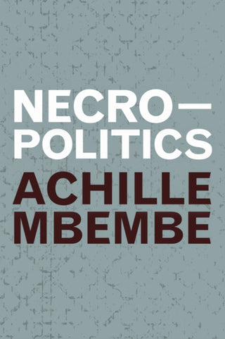 Cover image for 9781478006510 - Necropolitics