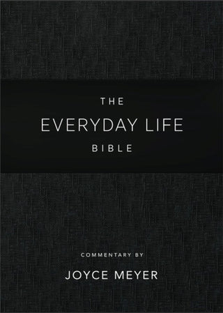 Cover image for 9781478922926 - Everyday Life Bible: Black LeatherLuxe®