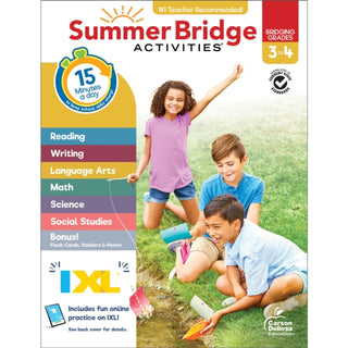 Cover image for 9781483872728 - Summer Bridge Activities, Grades 3 - 4