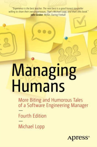 Cover image for 9781484271155 - Managing Humans