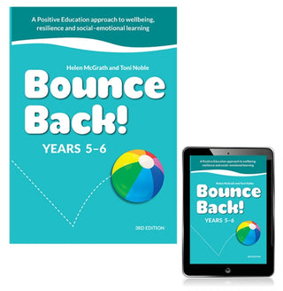 Cover image for 9781488618727 - Bounce Back! Years 5-6 with eBook