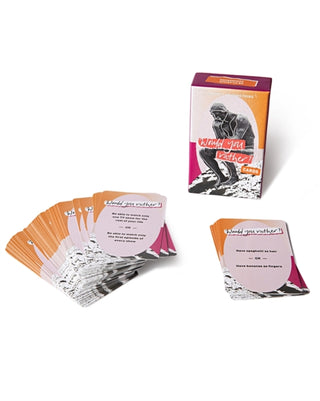 Supplemental image for 9781488966118 - Would You Rather Cards