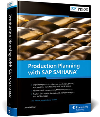 Cover image for 9781493226733 - Production Planning with SAP S/4HANA
