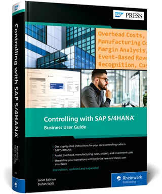 Cover image for 9781493226993 - Controlling with SAP S/4HANA: Business User Guide