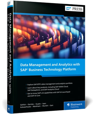 Cover image for 9781493227297 - Data Management and Analytics with SAP BTP